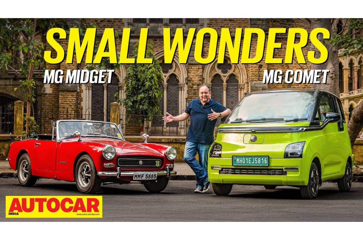 MG Comet meets MG Midget video - Introduction | Autocar India