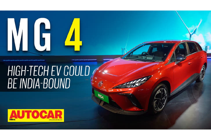 Auto Expo 2023: MG 4 EV first look video