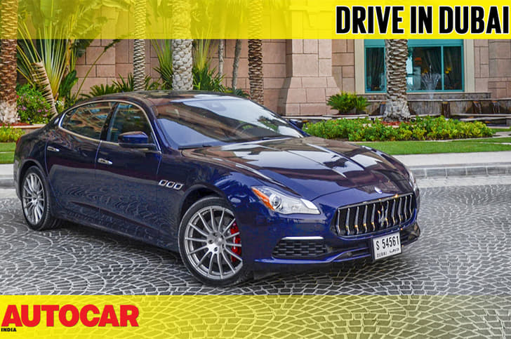 Exploring Dubai in a Maserati Quattroporte video