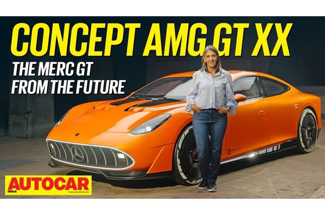 Mercedes-AMG GT XX concept first look video