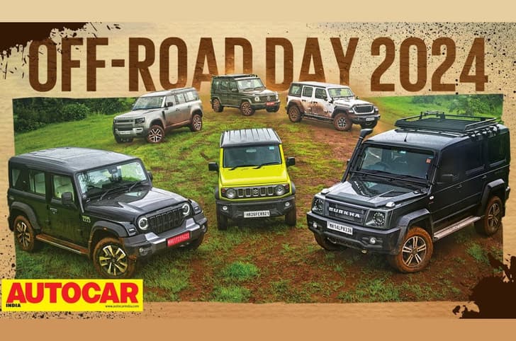 Off-road Day 2024 video: Thar Roxx, Gurkha 5 Door, Jimny and more