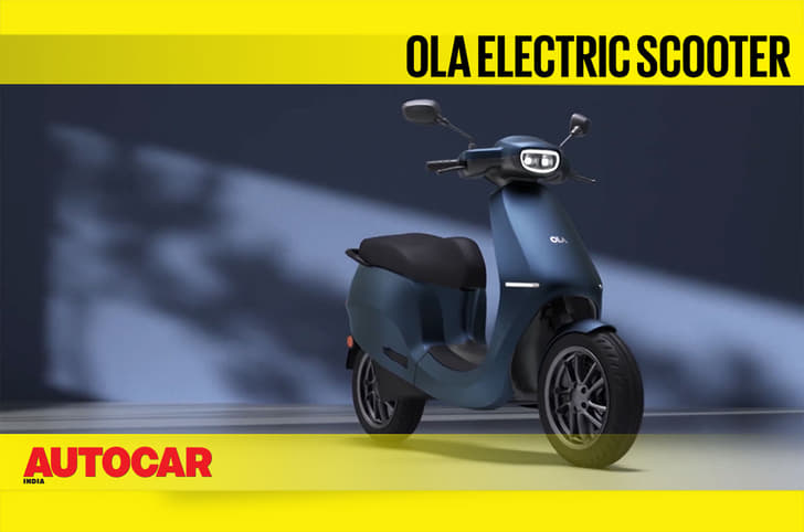 Ola Electric scooter first look video