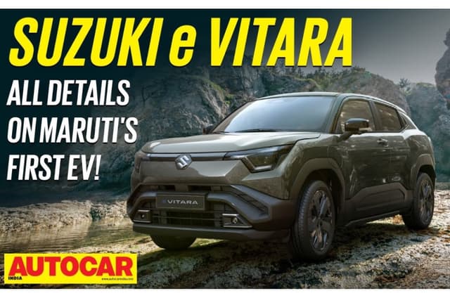 Suzuki e Vitara first look video