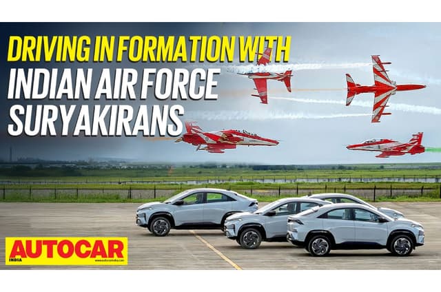 Tata Curvv EV and Indian Air Force's Suryakirans: Joint aerobatics video