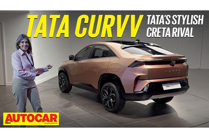 Tata Curvv walkaround video