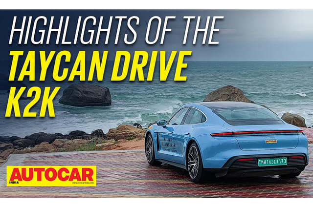 Porsche Taycan Kashmir to Kanyakumari drive highlights - video
