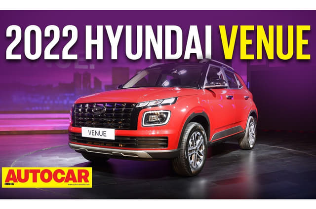 2022 Hyundai Venue facelift walkaround video