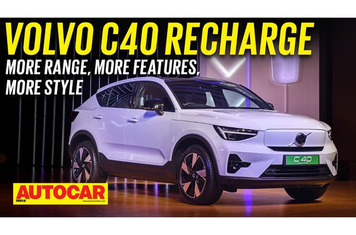 Volvo C40 Recharge first look video
