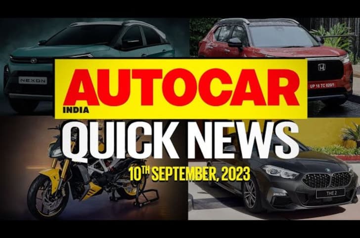 Quick News Video: September 10, 2023