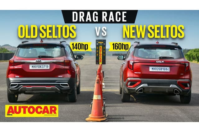 2023 Kia Seltos vs 2019 Kia Seltos drag race