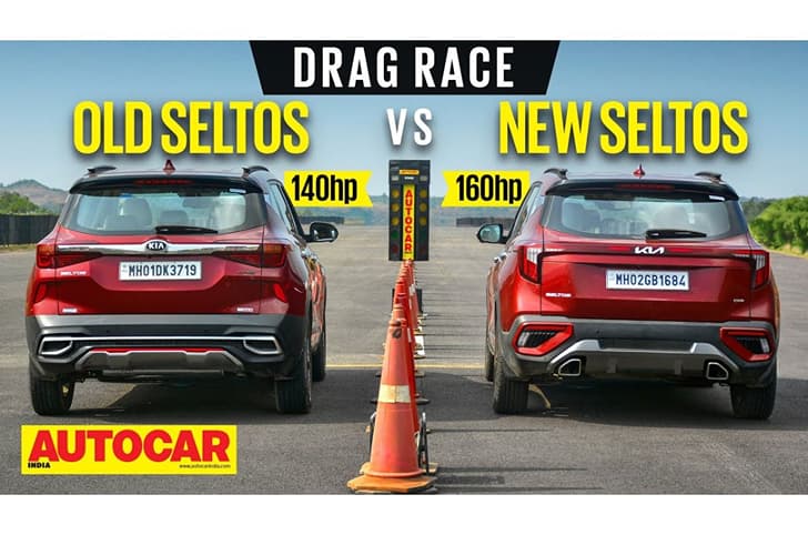 2023 Kia Seltos vs 2019 Kia Seltos drag race
