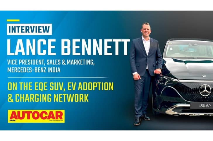 Lance Bennett on the new Mercedes EQE SUV, charging network and more