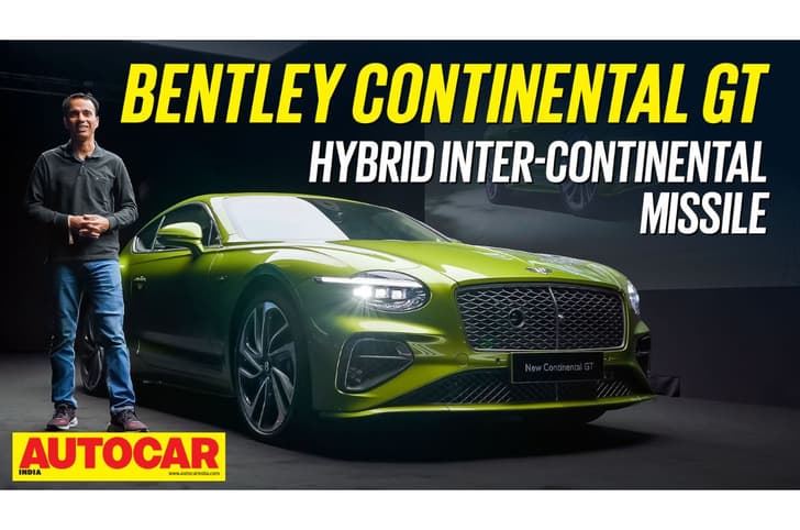 New Bentley Continental GT walkaround video