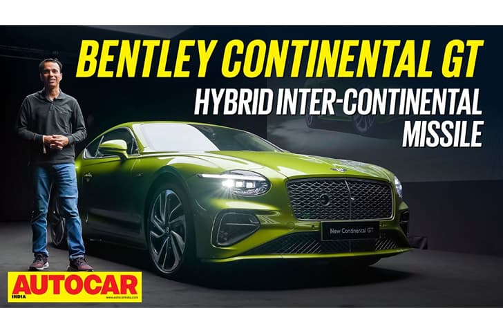 New Bentley Continental GT walkaround video
