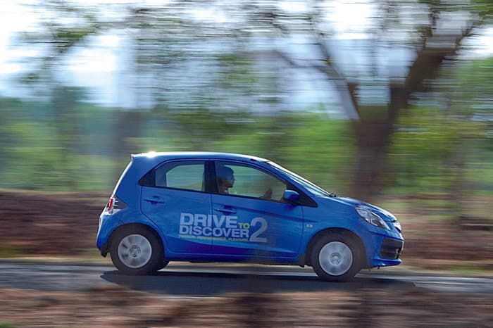 Honda Brio drive to discover