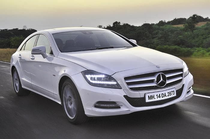 Mercedes new CLS 350 saloon