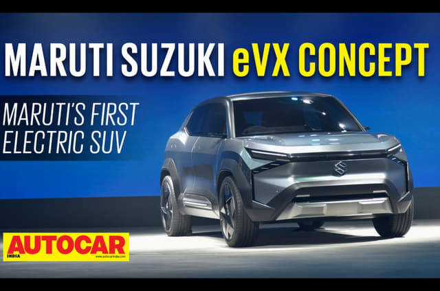 Auto Expo 2023: Maruti Suzuki eVX first look video