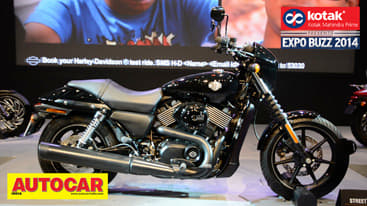 Auto Expo 2014: Harley Davidson Street 750 first look video