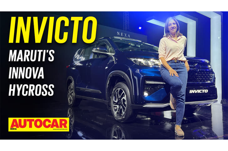 Maruti Suzuki Invicto walkaround video