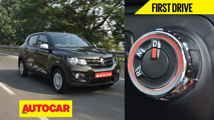 2016 Renault Kwid AMT video review