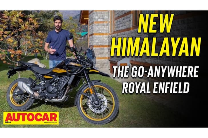 2024 Royal Enfield Himalayan walkaround video