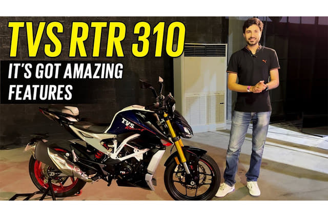 TVS Apache RTR 310 walkaround video