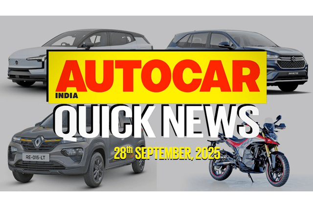 Quick News video, September 28, 2025