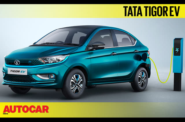 2021 Tata Tigor EV first look video