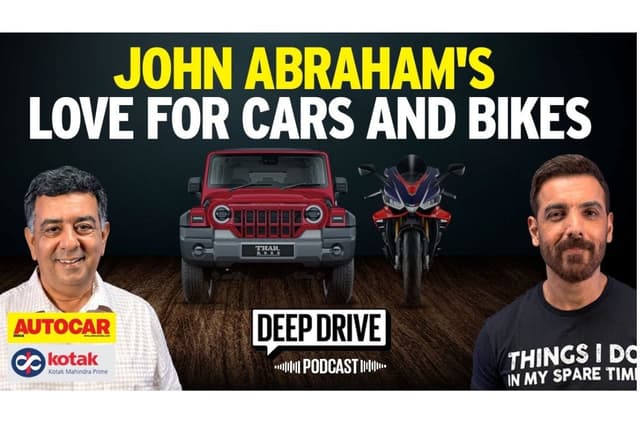 Deep Drive Podcast: John Abraham talks cars, bikes and movie stunts