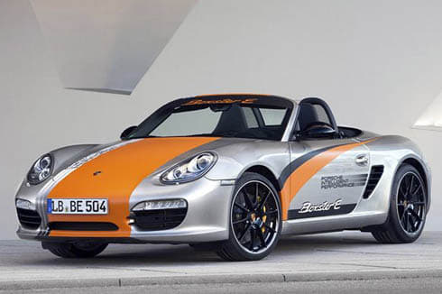 Porsche readies electric Boxster Porsche readies electric Boxster