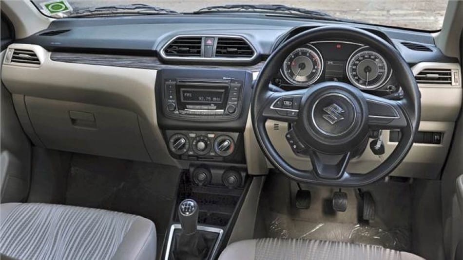 2020 Maruti Dzire interior