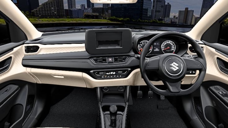 Maruti Dzire LXi interior Maruti Dzire LXi interior