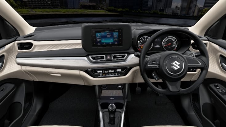 Maruti Dzire ZXi interior Maruti Dzire ZXi interior
