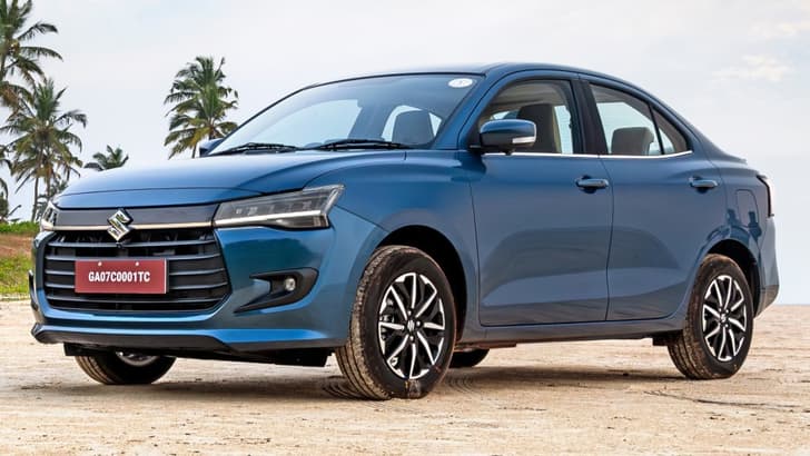 New Maruti Dzire front New Maruti Dzire front