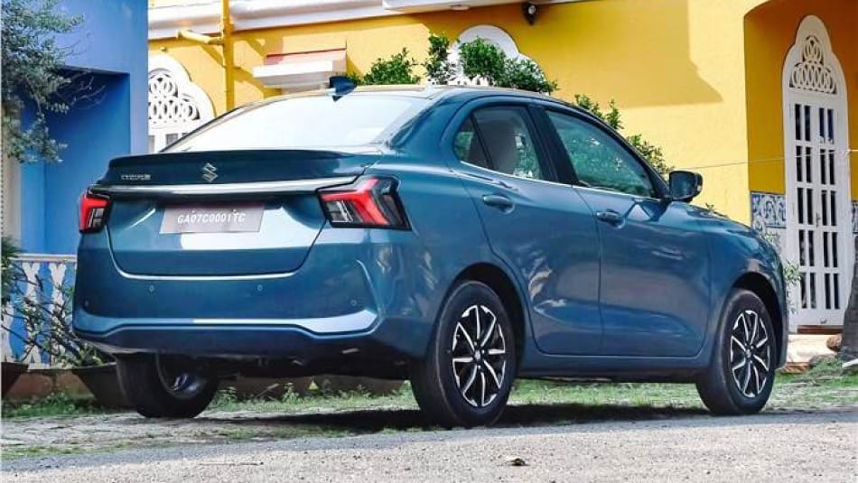 New Maruti Dzire rear