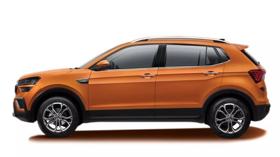 Skoda Kushaq side profile