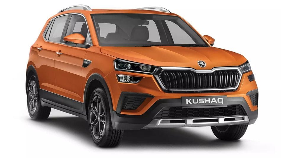 Skoda Kushaq front quarter