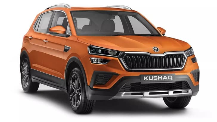 Skoda Kushaq front quarter Skoda Kushaq front quarter
