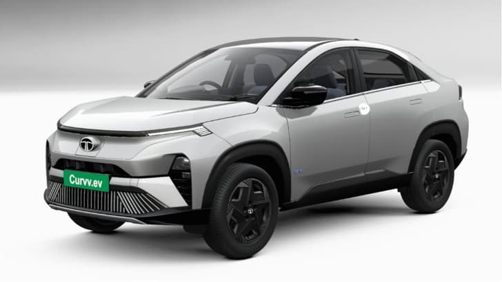Tata Curvv EV front quarter Tata Curvv EV front quarter