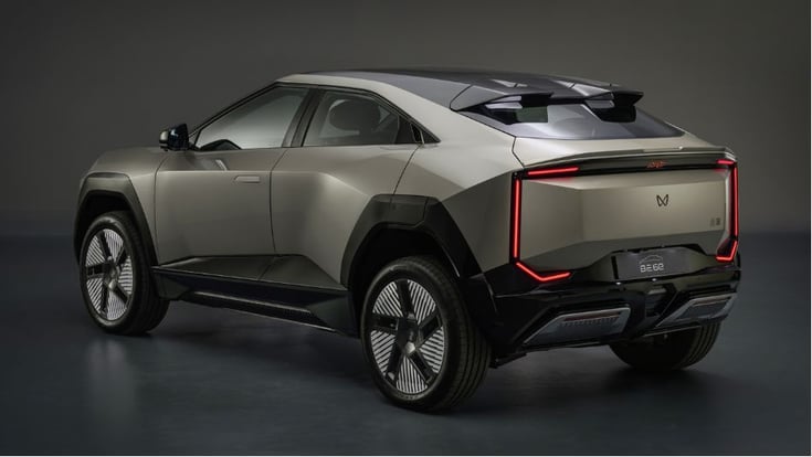 Mahindra BE 6e rear quarter Mahindra BE 6e rear quarter