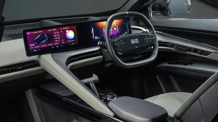 Mahindra BE 6e interior Mahindra BE 6e interior