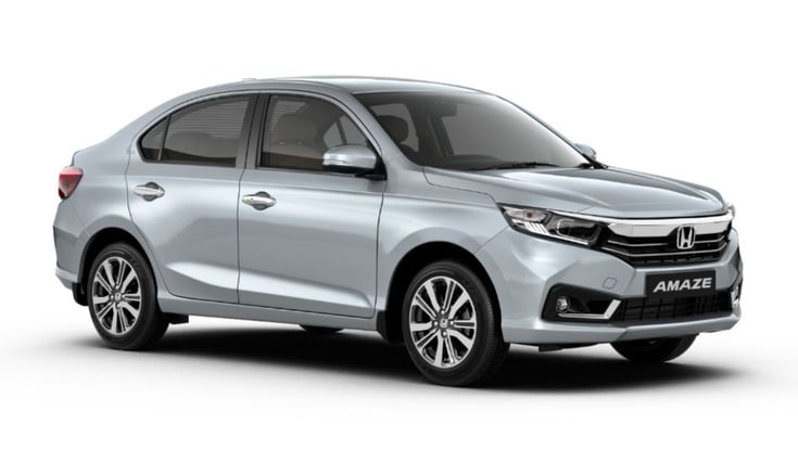 Old Honda Amaze front quarter Old Honda Amaze front quarter