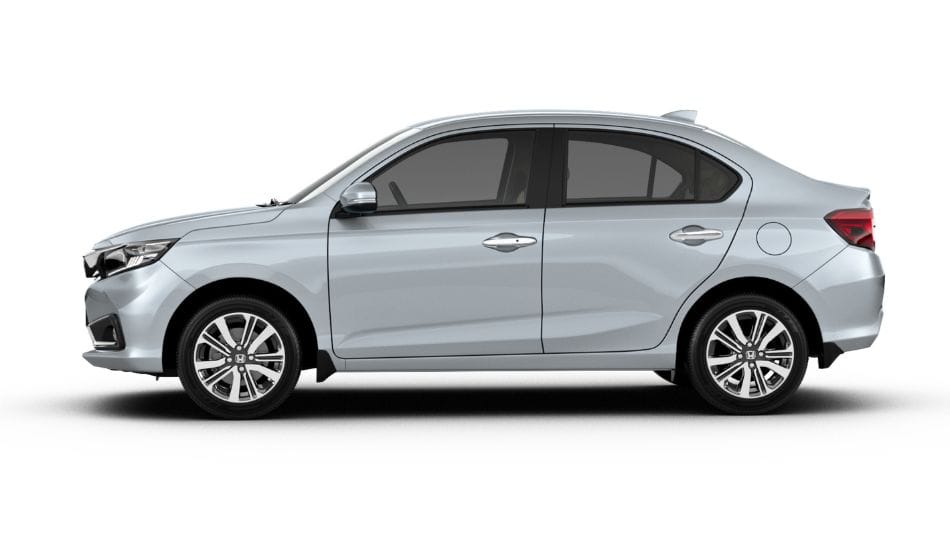 Old Honda Amaze side profile