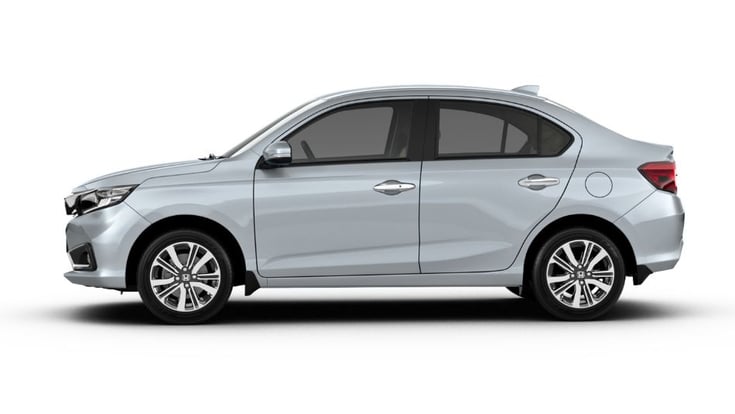 Old Honda Amaze side profile Old Honda Amaze side profile