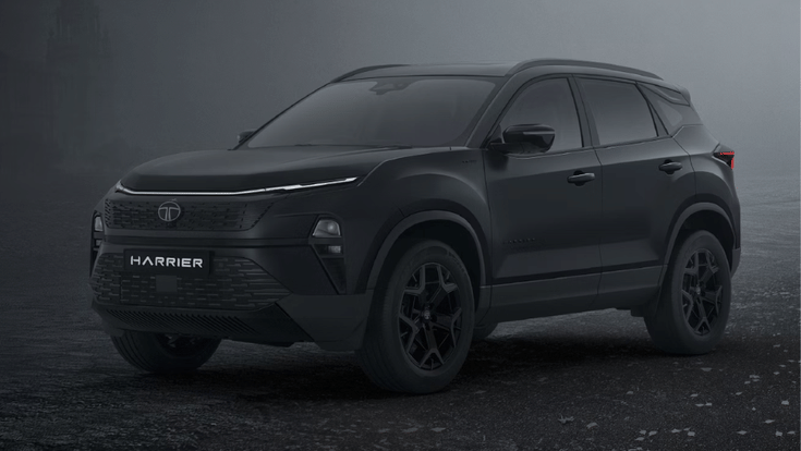 Tata Harrier Stealth Edition exterior Tata Harrier Stealth Edition exterior