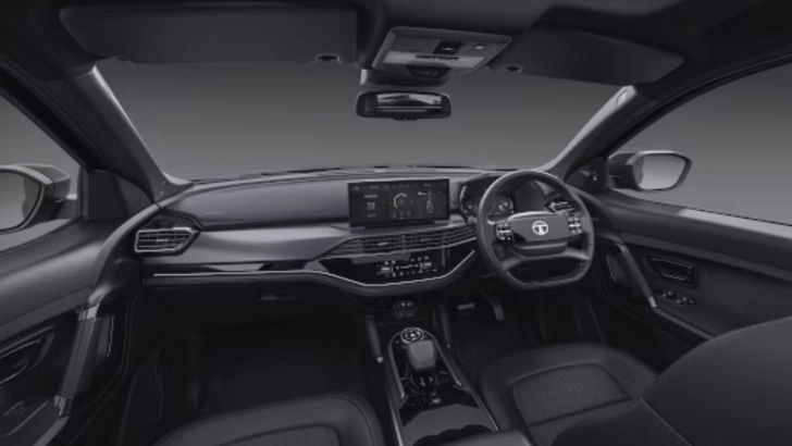 Tata Harrier Stealth Edition interior Tata Harrier Stealth Edition interior
