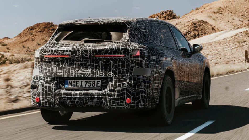 BMW iX3 prototype