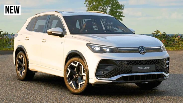 Tiguan exterior design new Tiguan exterior design new