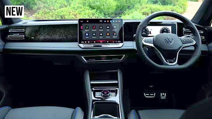 Tiguan new interior Tiguan new interior