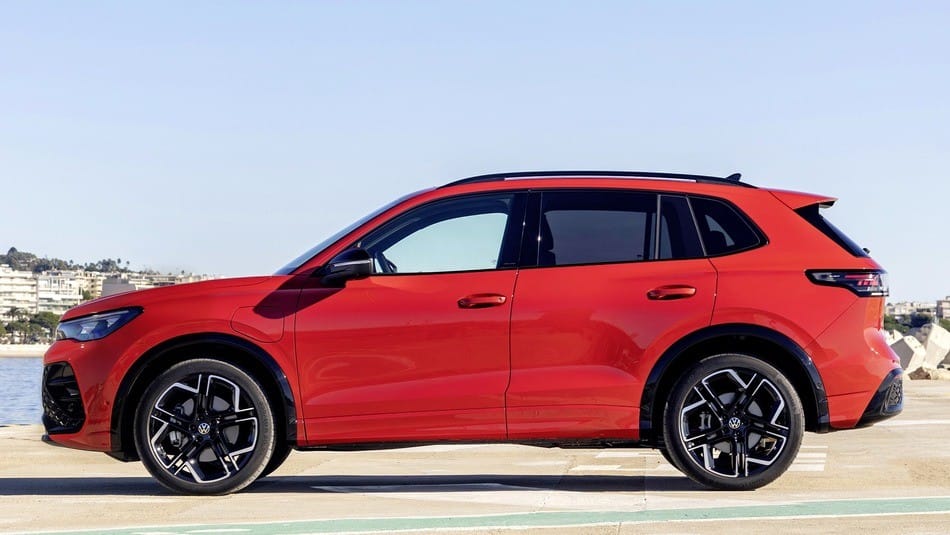 new volkswagen tiguan r-line dimensions
